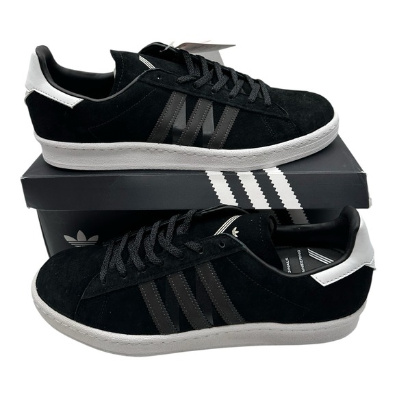 Adidas WM White Mountaineering Campus 80s Shoes Mens Sz 10 Black Sneakers BA7516 main image 4